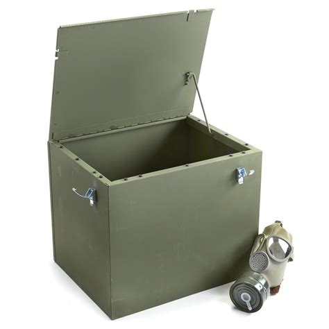 metal strong box military grade|military metal storage containers.